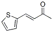 structure of CAS# 874-83-9, 4-(2-Thienyl)-3-Buten-2-One;(E)-4-(THIOPHEN-2-YL)BUT-3-EN-2-ONE;Methyl[2-(2-Thienyl)Ethenyl] Ketone;TRANS-4-(2-THIENYL)-3-BUTEN-2-ONE