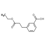 CAS#: 874204-67-8， 3-(3-Ethoxy-3-oxopropyl)benzoic acid