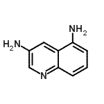 CAS 登录号：874498-26-7， 3,5-喹啉二胺