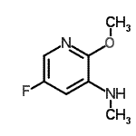 CAS#: 874823-00-4， 5-Fluoro-2-methoxy-N-methyl-3-pyridinamine