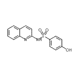 CAS#: 875227-77-3， 4-Hydroxy-N-(2-quinolinyl)benzenesulfonamide