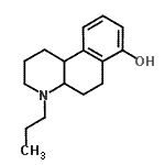 CAS#: 87533-97-9， 4-Propyl-1,2,3,4,4a,5,6,10b-octahydrobenzo[f]quinolin-7-ol