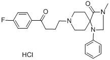 structure of CAS# 87539-19-3, N-Methyl-Spiperone Hydrochloride