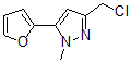 CAS#: 876316-48-2， 3-(Chloromethyl)-5-(2-Furanyl)-1-Methyl-1H-Pyrazole