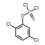 CAS 登录号：87668-61-9， O-(2,5-二氯苯基)硫代二氯磷酸酯