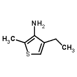 CAS#: 87675-31-8， 4-Ethyl-2-methyl-3-thiophenamine