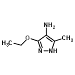 CAS#: 87675-33-0， 3-Ethoxy-5-methyl-1H-pyrazol-4-amine