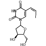 CAS#: 87727-68-2， 2'-Deoxy-5-[(Z)-2-iodovinyl]uridine