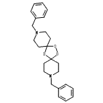 CAS#: 87777-66-0， 3,11-Dibenzyl-7,14,15-trithia-3,11-diazadispiro[5.1.5.2]pentadecane