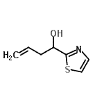 CAS#: 879005-62-6， 1-(1,3-Thiazol-2-yl)-3-buten-1-ol