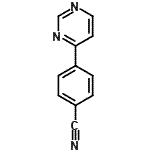 CAS#: 879063-33-9， 4-(4-Pyrimidinyl)benzonitrile