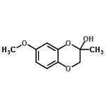 CAS#: 881027-29-8， 7-Methoxy-2-methyl-2,3-dihydro-1,4-benzodioxin-2-ol