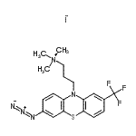CAS#: 88122-33-2， 3-[7-Azido-2-(trifluoromethyl)-10H-phenothiazin-10-yl]-N,N,N-trimethyl-1-propanaminium iodide