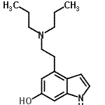 CAS#: 88132-47-2， 4-[2-(Dipropylamino)ethyl]-1H-indol-6-ol