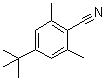 CAS#: 88166-76-1， 2,6-Dimethyl-4-(2-methyl-2-propanyl)benzonitrile