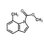 CAS#: 883233-95-2， Methyl 7-methyl-1H-indole-1-carboxylate