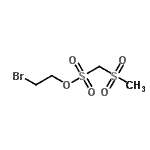 CAS#: 88343-74-2， 2-Bromoethyl (methylsulfonyl)methanesulfonate