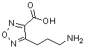 CAS#: 884497-48-7， 4-(3-Aminopropyl)-1,2,5-oxadiazole-3-carboxylic acid