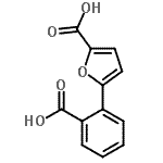 CAS#: 88460-78-0， 5-(2-Carboxyphenyl)-2-furoic acid
