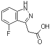 CAS#: 885271-22-7， (4-Fluoro-1H-indazol-3-yl)acetic acid