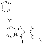 CAS#: 885276-85-7， Ethyl 8-(benzyloxy)-3-iodoimidazo[1,2-a]pyridine-2-carboxylate