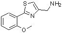 CAS#: 885280-27-3， [2-(2-methoxyphenyl)thiazol-4-yl]methanamine