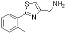 CAS#: 885280-68-2， 1-[2-(2-Methylphenyl)-1,3-thiazol-4-yl]methanamine