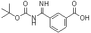 CAS 登录号：886363-46-8， 3-(N-{[(2-甲基-2-丙基)氧基]羰基}甲脒基)苯甲酸