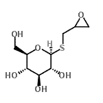 CAS#: 88641-51-4， 2-Oxiranylmethyl 1-thio-beta-D-glucopyranoside