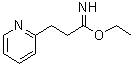 CAS#: 887579-06-8， Ethyl 3-(2-pyridinyl)propanimidate