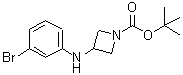 CAS#: 887579-41-1， 2-Methyl-2-propanyl 3-[(3-bromophenyl)amino]-1-azetidinecarboxylate