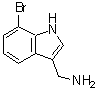CAS#: 887581-42-2， (7-bromo-1H-indol-3-yl)methanamine