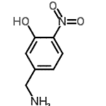 CAS#: 887583-26-8， 5-(Aminomethyl)-2-nitrophenol