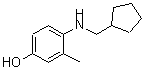 CAS#: 887587-66-8， 4-[(Cyclopentylmethyl)amino]-3-methylphenol