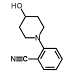 CAS#: 887593-80-8， 2-(4-Hydroxy-1-piperidinyl)benzonitrile