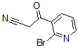 CAS#: 887593-99-9， 2-Bromo-beta-Oxo-3-Pyridinepropanenitrile