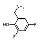 CAS#: 887596-94-3， 2-(Aminomethyl)-4,6-difluorophenol