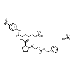 CAS#: 88793-80-0， N-[(Benzyloxy)carbonyl]glycyl-L-prolyl-N-(4-nitrophenyl)-L-argininamide acetate (1:1)