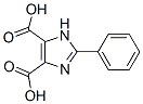 结构式 CAS# 888-60-8, 2-苯基-1H-咪唑-4,5-二甲酸