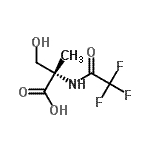 CAS#: 888073-41-4， 2-Methyl-N-(trifluoroacetyl)-L-serine