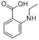 structure of CAS# 89-50-9, 2-(Ethylamino)Benzoic Acid;Anthranilic Acid, N-Ethyl-;Benzoic Acid, 2-(Ethylamino)-;N-Ethylanthranilic Acid