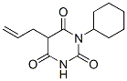 CAS#: 890-05-1， 1-Cyclohexyl-5-(2-Propenyl)Barbituric Acid