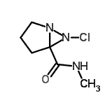 CAS#: 89019-25-0， 6-Chloro-N-methyl-1,6-diazabicyclo[3.1.0]hexane-5-carboxamide