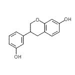 CAS#: 89019-82-9， 3-(3-Hydroxyphenyl)-7-chromanol