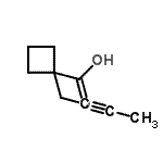 CAS#: 89056-27-9， 1-(2-Butyn-1-yl)cyclobutanecarboxylic acid