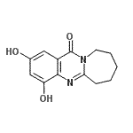 CAS#: 891197-40-3， 2,4-Dihydroxy-7,8,9,10-tetrahydroazepino[2,1-b]quinazolin-12(6H)-one