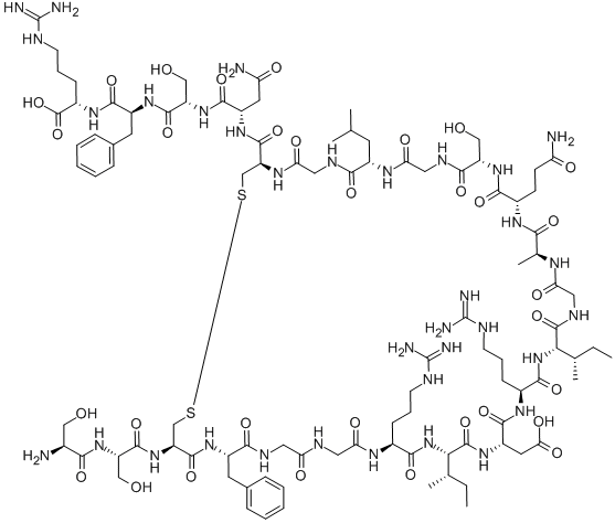CAS#: 89139-54-8， Atriopeptin II Rat