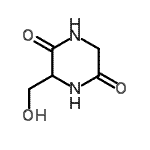 CAS#: 89181-64-6， 3-(Hydroxymethyl)-2,5-piperazinedione