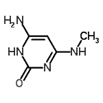CAS#: 89181-82-8， 6-Amino-4-(methylamino)-2(1H)-pyrimidinone