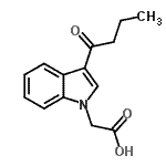 CAS#: 892676-98-1， (3-Butyryl-1H-indol-1-yl)acetic acid
